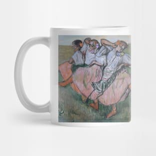 Three Russian Dancers by Edgar Degas Mug